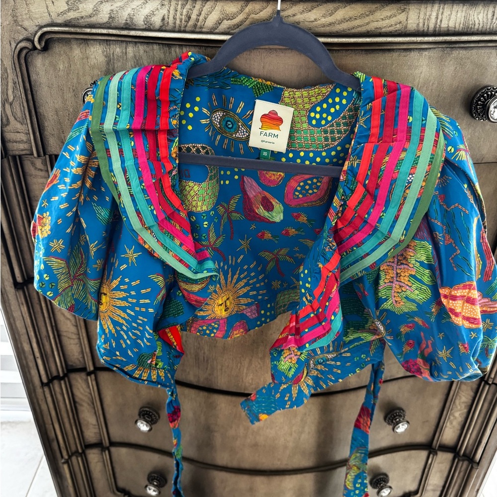 Farm Rio Colorful Women's Top